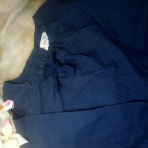 Old Navy 2T Toddler Girls long sleeve linen look top with bow